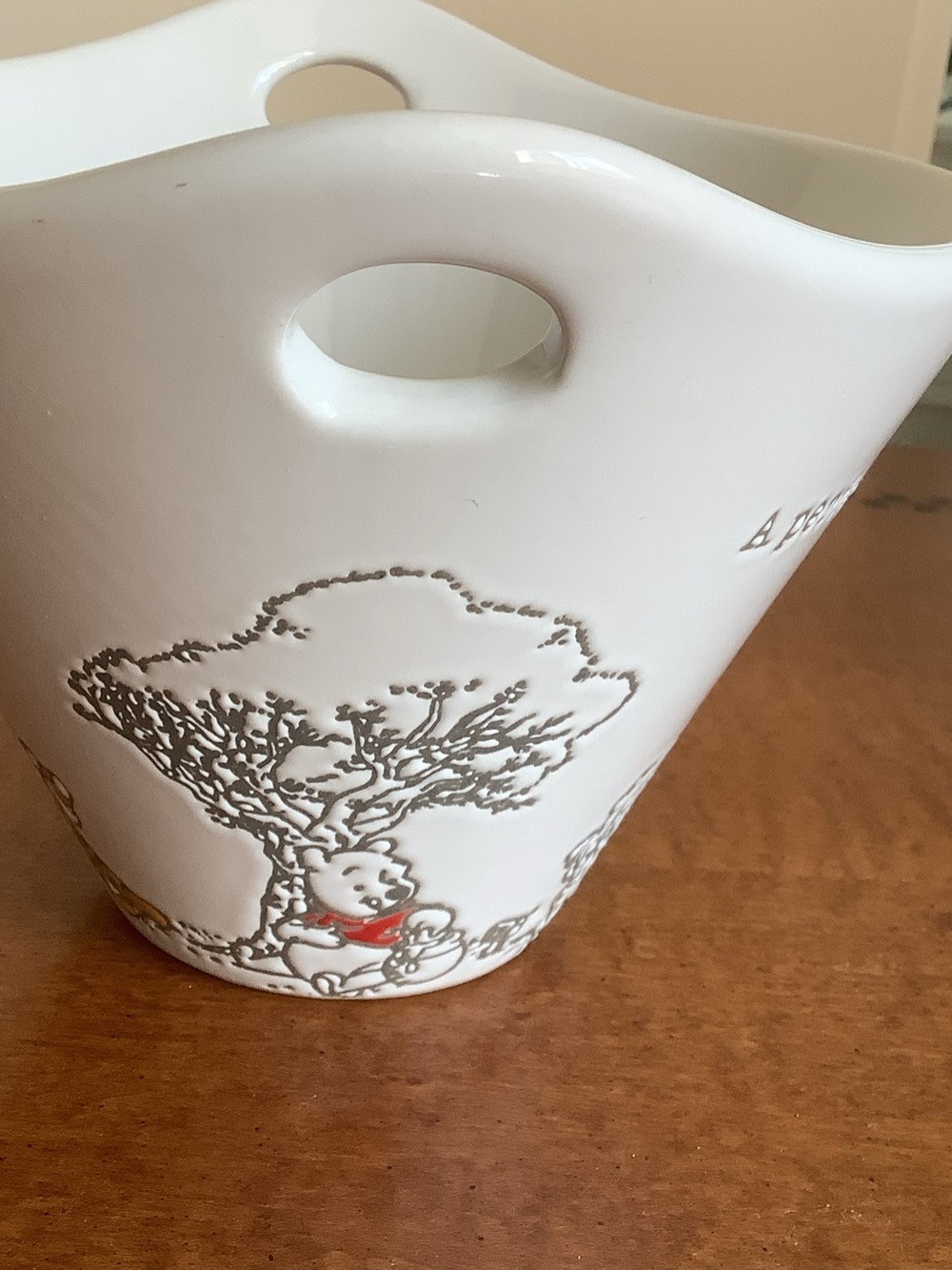 Disney Winnie the Pooh Ceramic Ramen Noodle Bowl